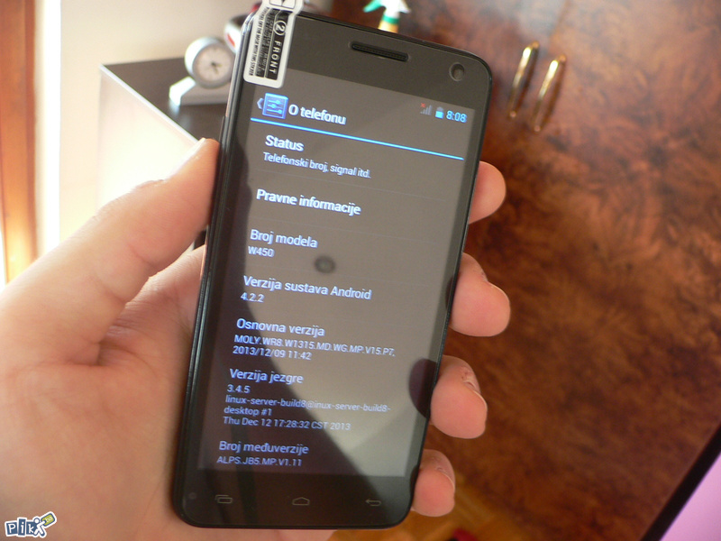 smartphone android quad core w450 - 2look s4 iphone