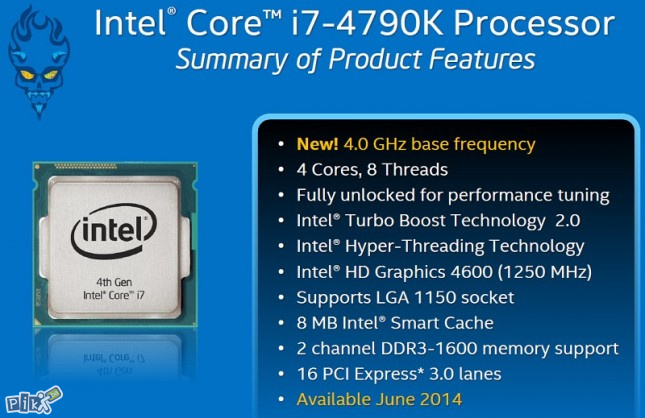 PREMIJERNO U BIH: Intel Core i7 4790K Procesori