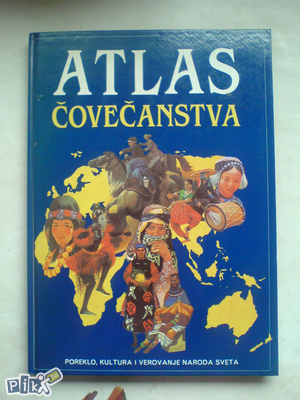 knjige Atlas čovečanstva poreklo, kultura,,,