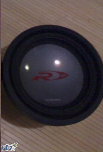 Subwoofer Alpine SWR 1222 D 1500W TYPE R