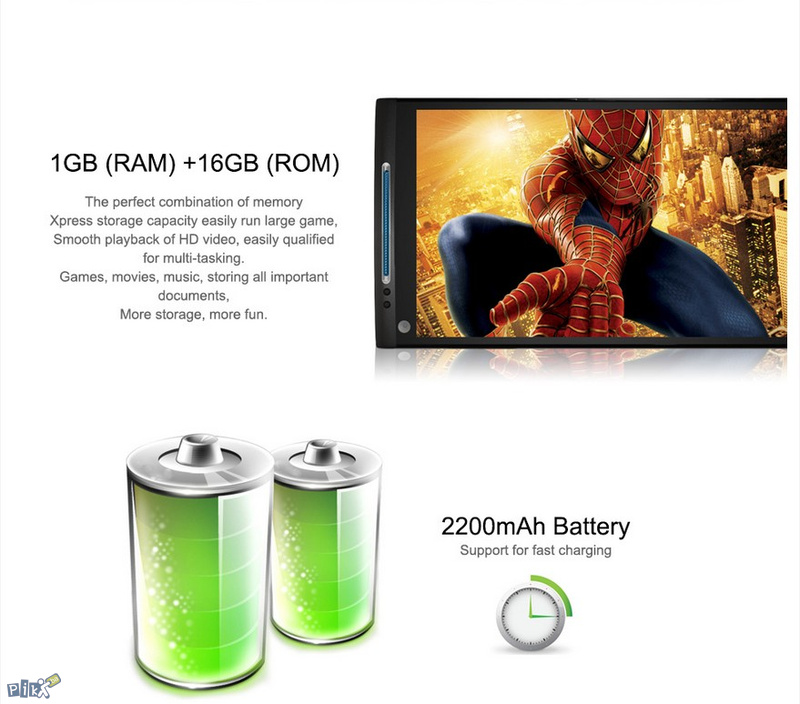 CUBOT X6, Octa Core, 16GB ROM, 8MP kamera, 5" HD ekran