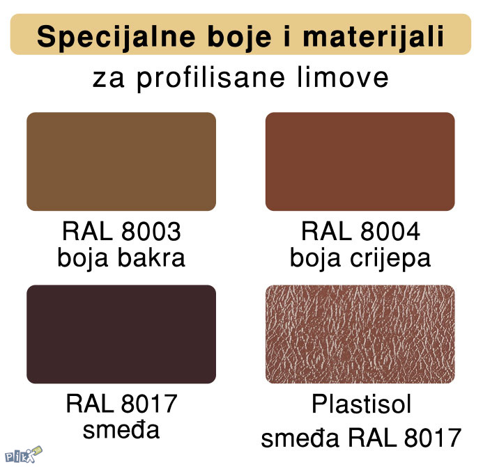 Lim u obliku crijepa ELITE 23/1100