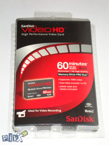 Memory Stick PRO Duo mark2 Video HD SanDisk, MS