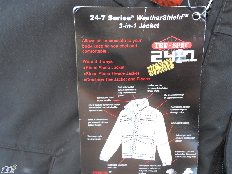 Tru spec 3 top in 1 jacket