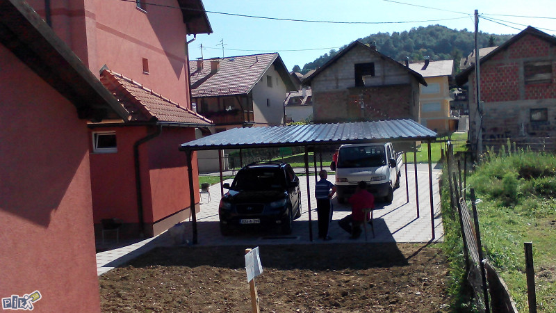 garaza za dva automobila dimenzije 6x6