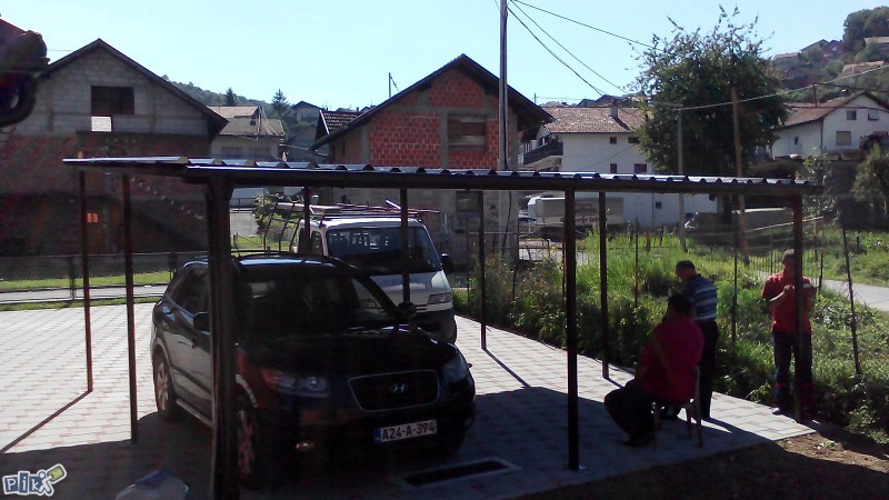 garaza za dva automobila dimenzije 6x6