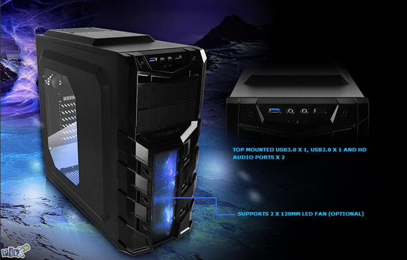 Raidmax Vortex V3 USB 3.0 Novo!!!
