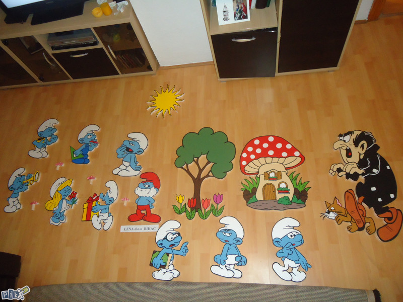 DEKORACIJE ZA VRTICE - IGRAONICE- DJ. SOBE