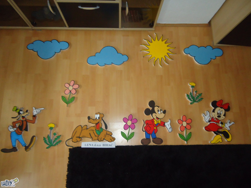 DEKORACIJE ZA VRTICE - IGRAONICE- DJ. SOBE