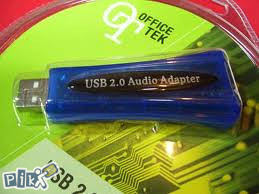 Externa USB Zvucna karta,USB2.0, 5.1channel,Win7,winXP