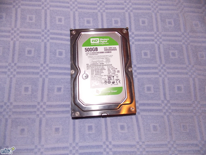HDD WD 500 gb - 32 MB Cache