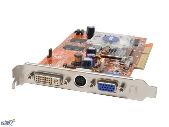 ABIT R9550-256CDT Radeon 9550 256MB 128-Bit DDR AGP