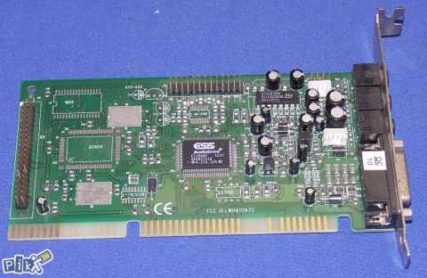 Xwave QS3000A PCI Sound Card with GamePort