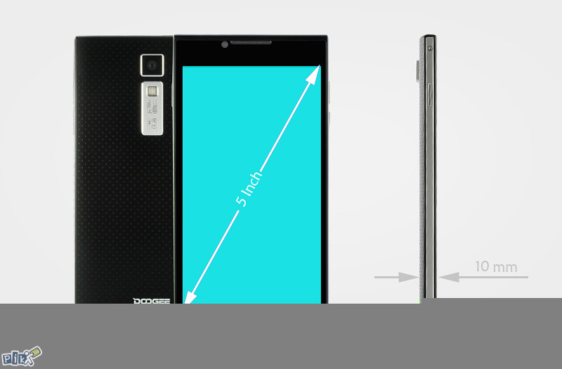 DOOGEE DG2014 ANDROID QUAD 5" 13MP SMARTPHONE