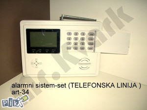 Alarm, Alarmni Sistem -set, telefonska linija(PSTN)