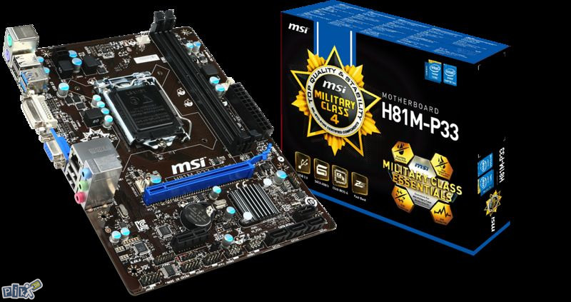 MSI H81M-P33 Haswell