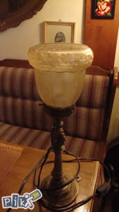 Antikvitetna stona ili zidna lampa sa zglobom