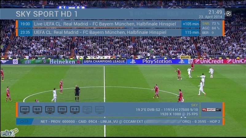 Resiver AMIKO ALIEN 8900 Enigma2 + Spark + CS + IPTV