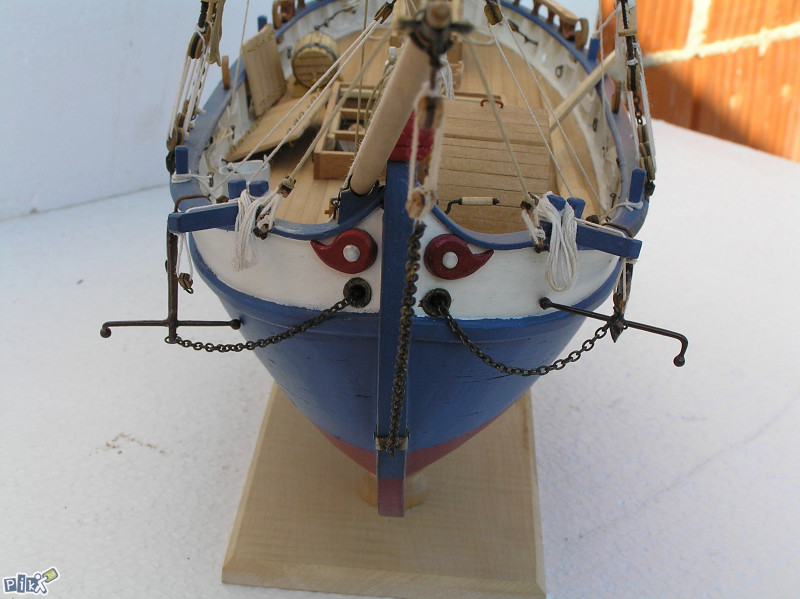 Maketa jedrenjaka "Bracera "