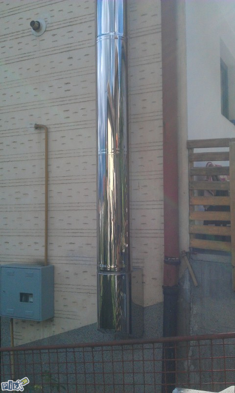 Inox dimnjak za centralno grijanje fi 200 4m