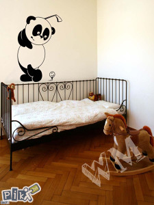 Zidna naljepnica - Sticker - Dekor PANDA