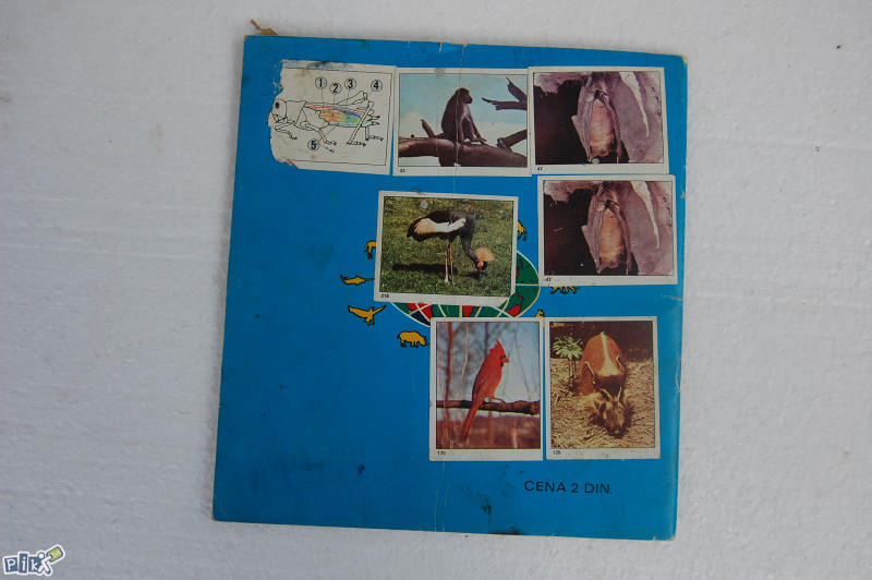 U svetu životinja / Figurine Panini (popunjenost 39%)