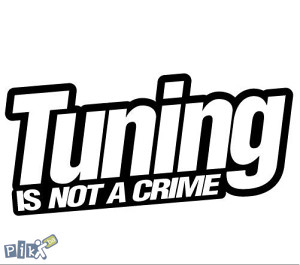 Auto naljepnica TUNING