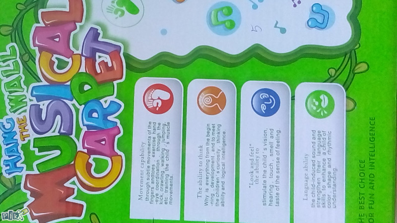 Baby tepih, muzičke igračke za igru bebe