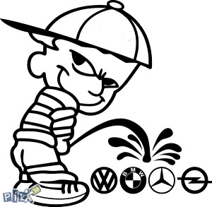 Auto naljepnica naljepnice stikeri stiker Boy Pis