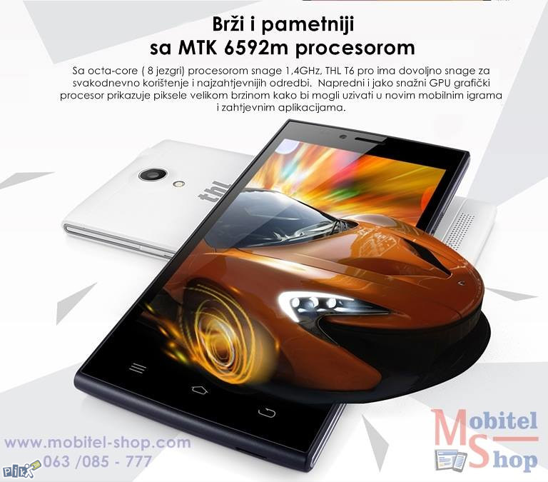 THL T6 pro | Octa core | Dual sim | 8GB