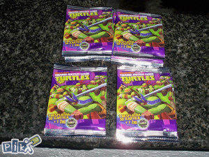 Nikiforija 10 paketića Ninja turtles