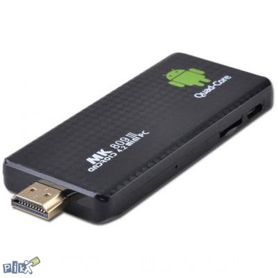 AKCIJA MK809 III B Quad-Core Android 4.2 Mini PC 2GBRAM