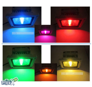 LED REFLEKTOR RGB 20W
