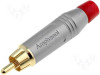 RCA konektor Amphenol crveni crni (16305)