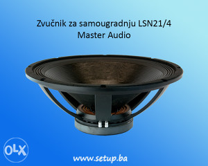 Zvučnik za samougradnju LSN21/4 Master Audio